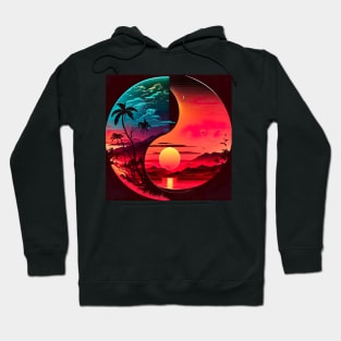 Yin Yang - a visual representation of duality Hoodie